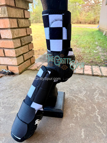 READY TO SHIP- Rubber Heel Sport Boots