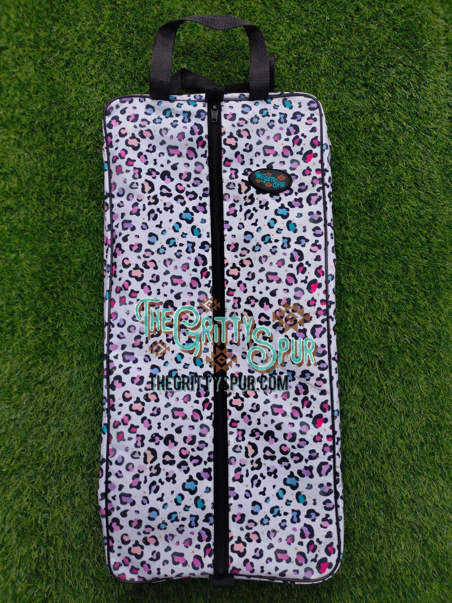 PRE ORDER Confetti Cheetah Grooming Bag