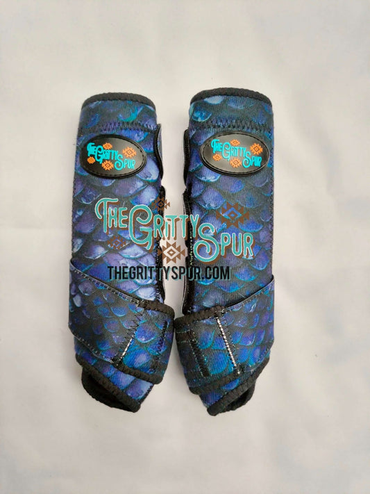 PRE ORDER Steel Blue Dragon Sport Boots