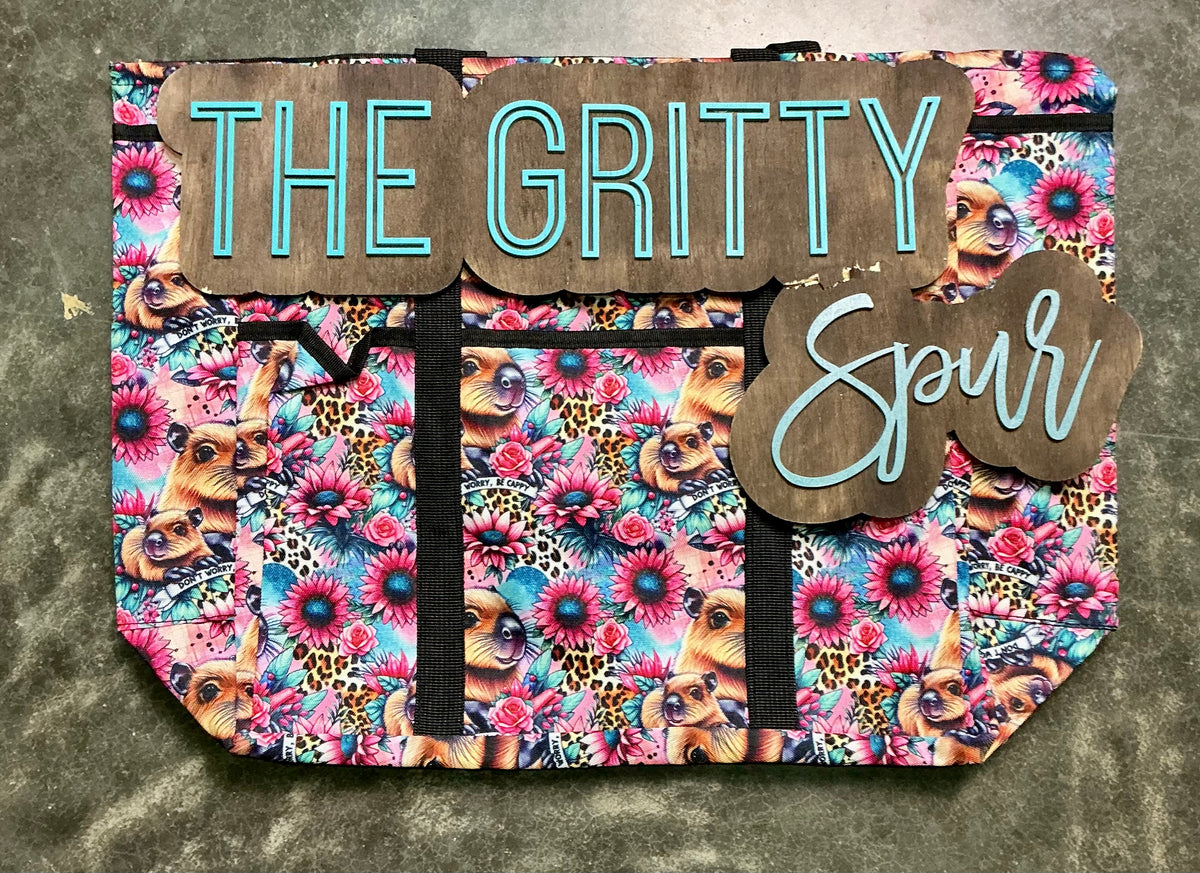 READY TO SHIP- Grooming Bags (all patterns inside)