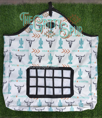 READY TO SHIP- Hay Bags (all patterns inside)