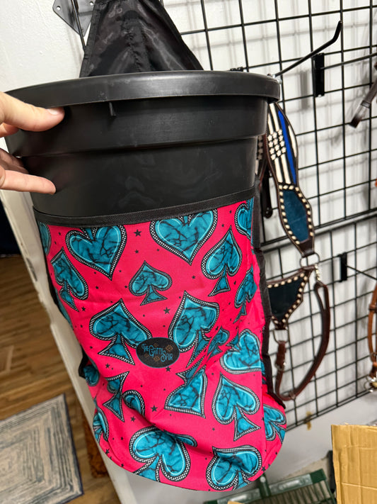 READY TO SHIP- Messed up (small) Bucket Bags
