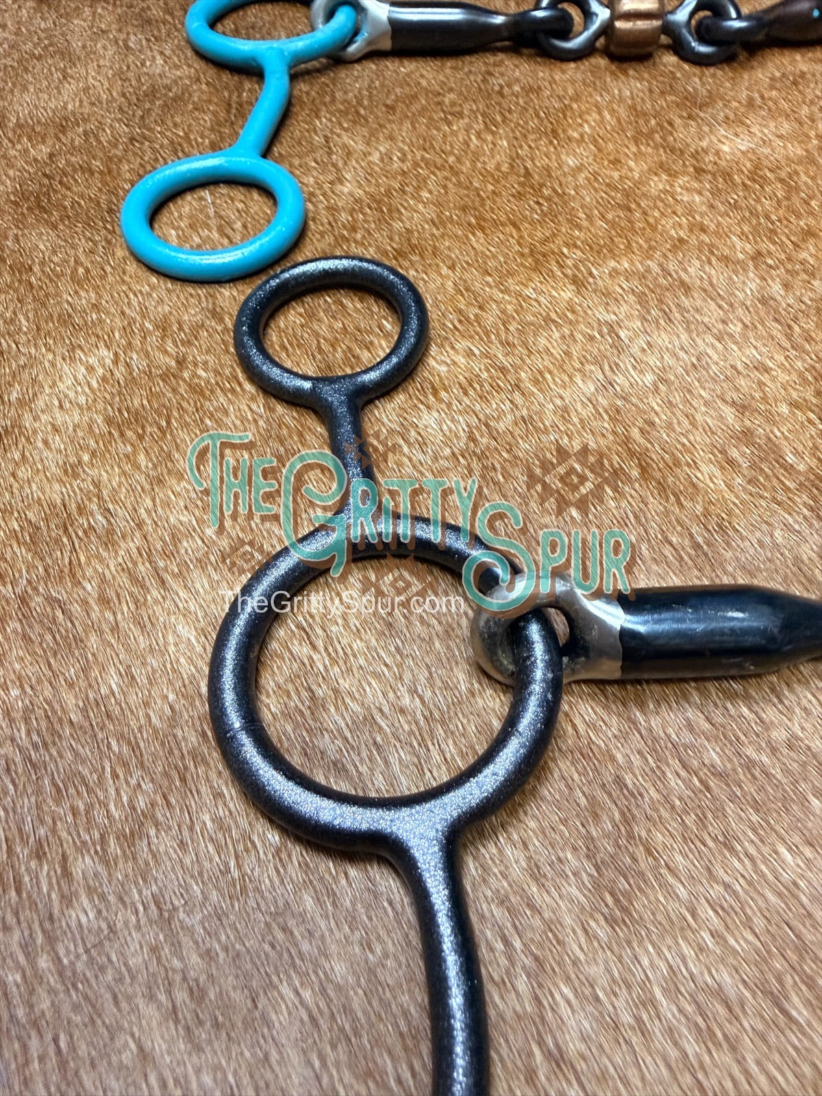 READY TO SHIP- Pattern and colored bits (snaffle and jr cowhorse)