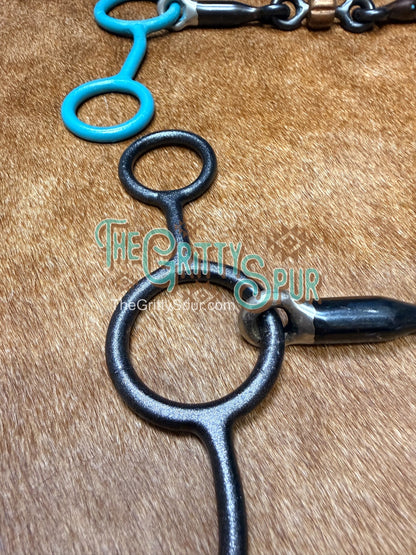 READY TO SHIP- Pattern and colored bits (snaffle and jr cowhorse)