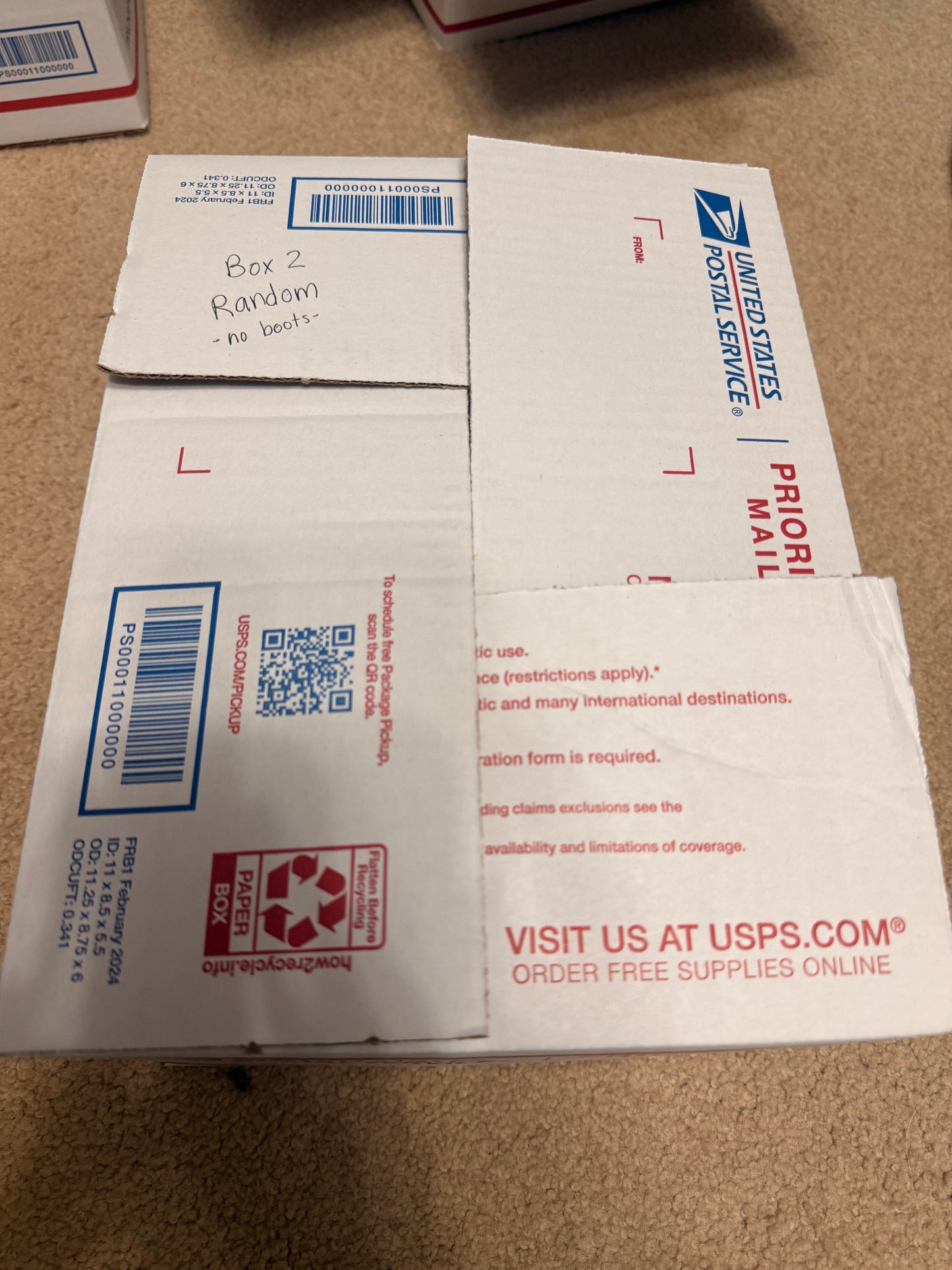 Drawing for BOX 2 (RANDOM items)