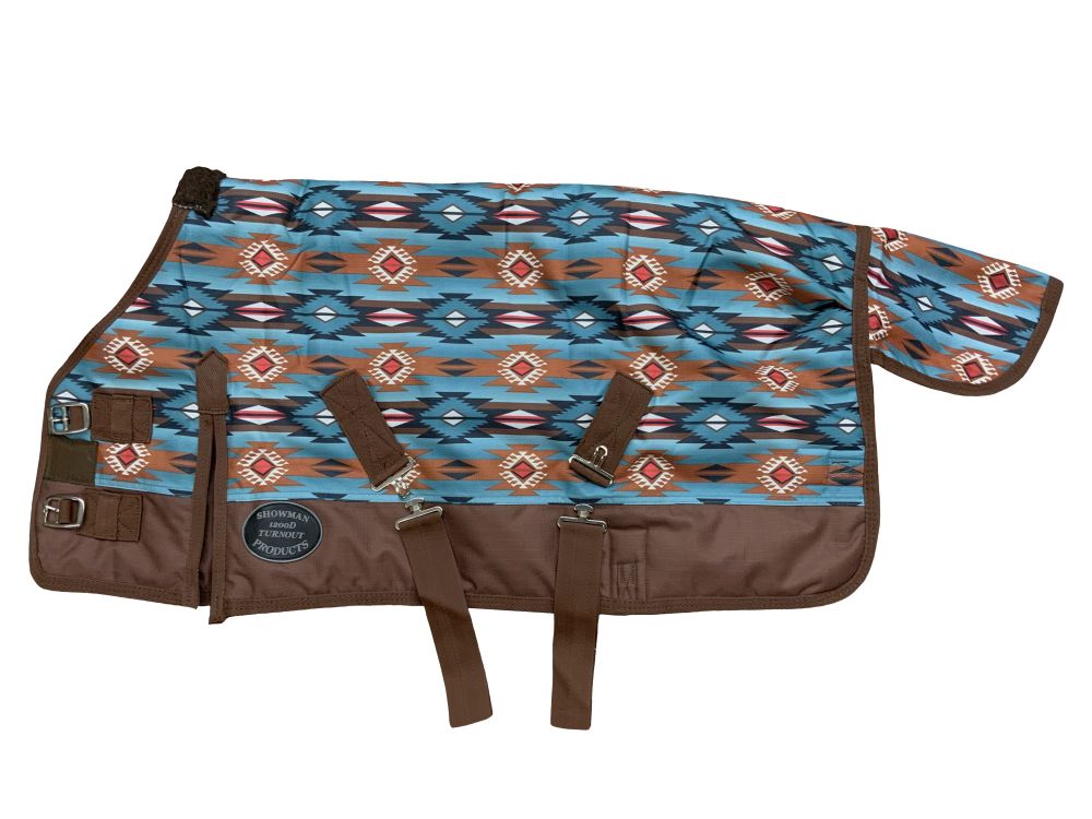 CHOOSE DESIGN 1200D Waterproof Turnout Blanket - pony 48"-54"