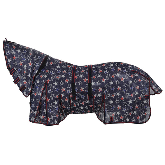 Star-Spangled Mesh Fly Sheet with Neck Cover