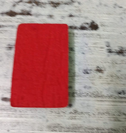 PRE ORDER- CHECKER WEAR LEATHER- Colored 100% wool felt saddle pad- tester pads