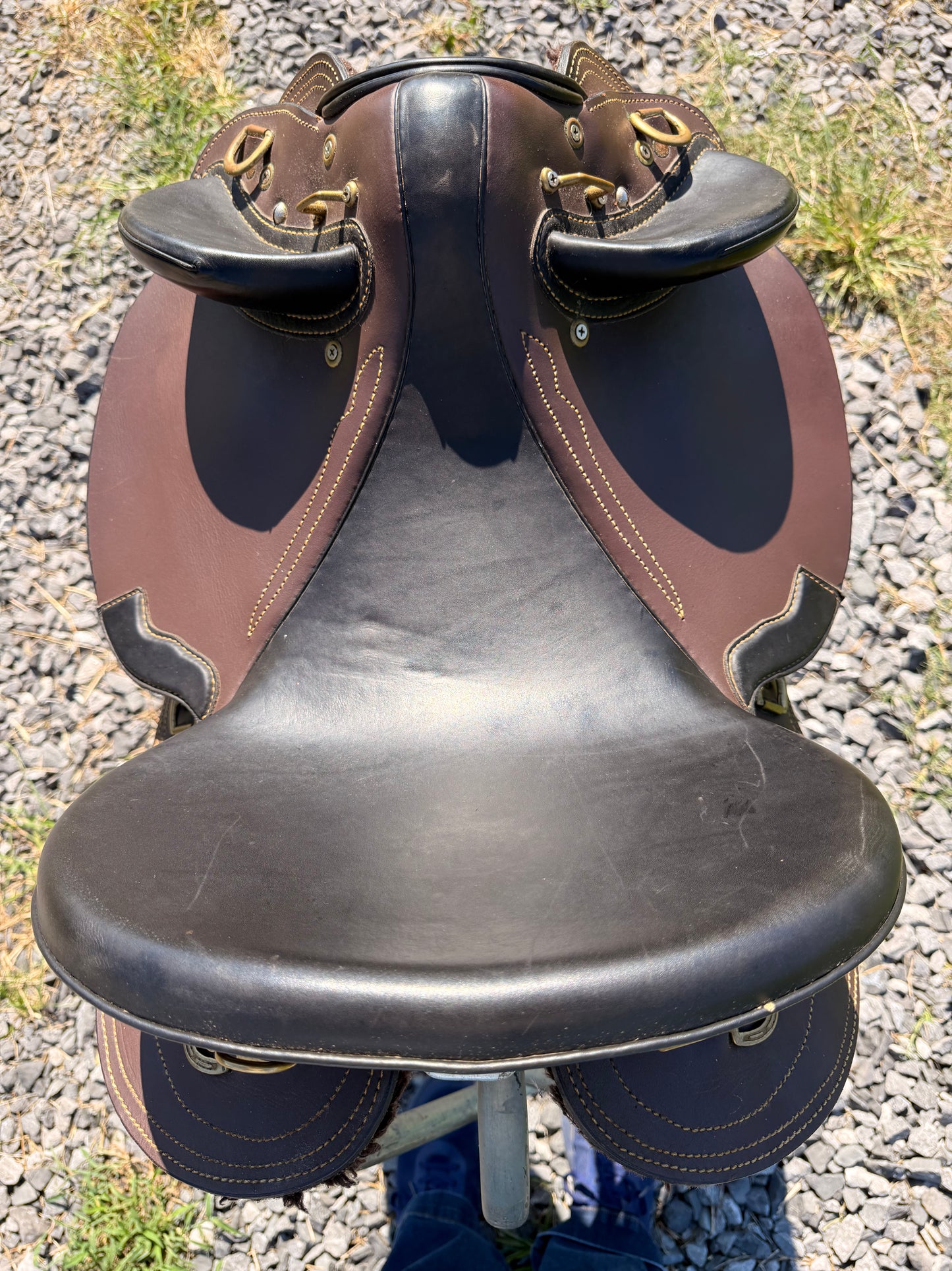 Australian stock saddle company Fox poley saddle