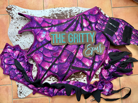 READY TO SHIP- Purple Dragon Items
