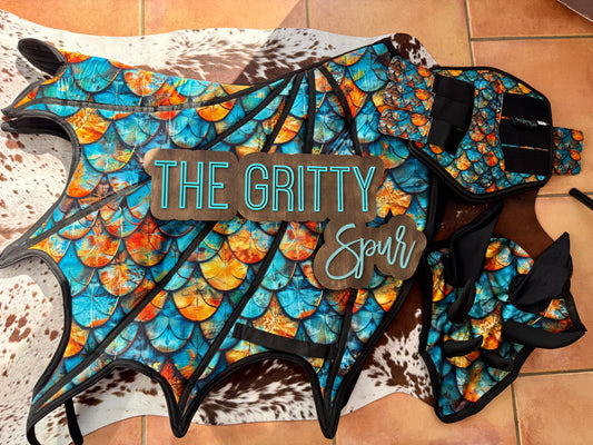 READY TO SHIP- Rusty Mint Dragon Items