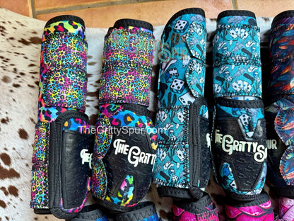 READY TO SHIP- Rubber Heel Sport Boots