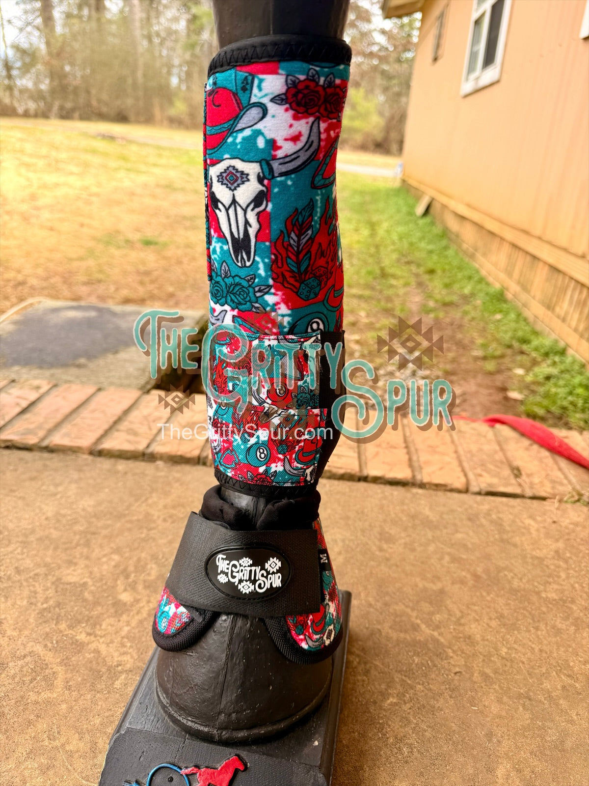 READY TO SHIP- Rubber Heel Sport Boots