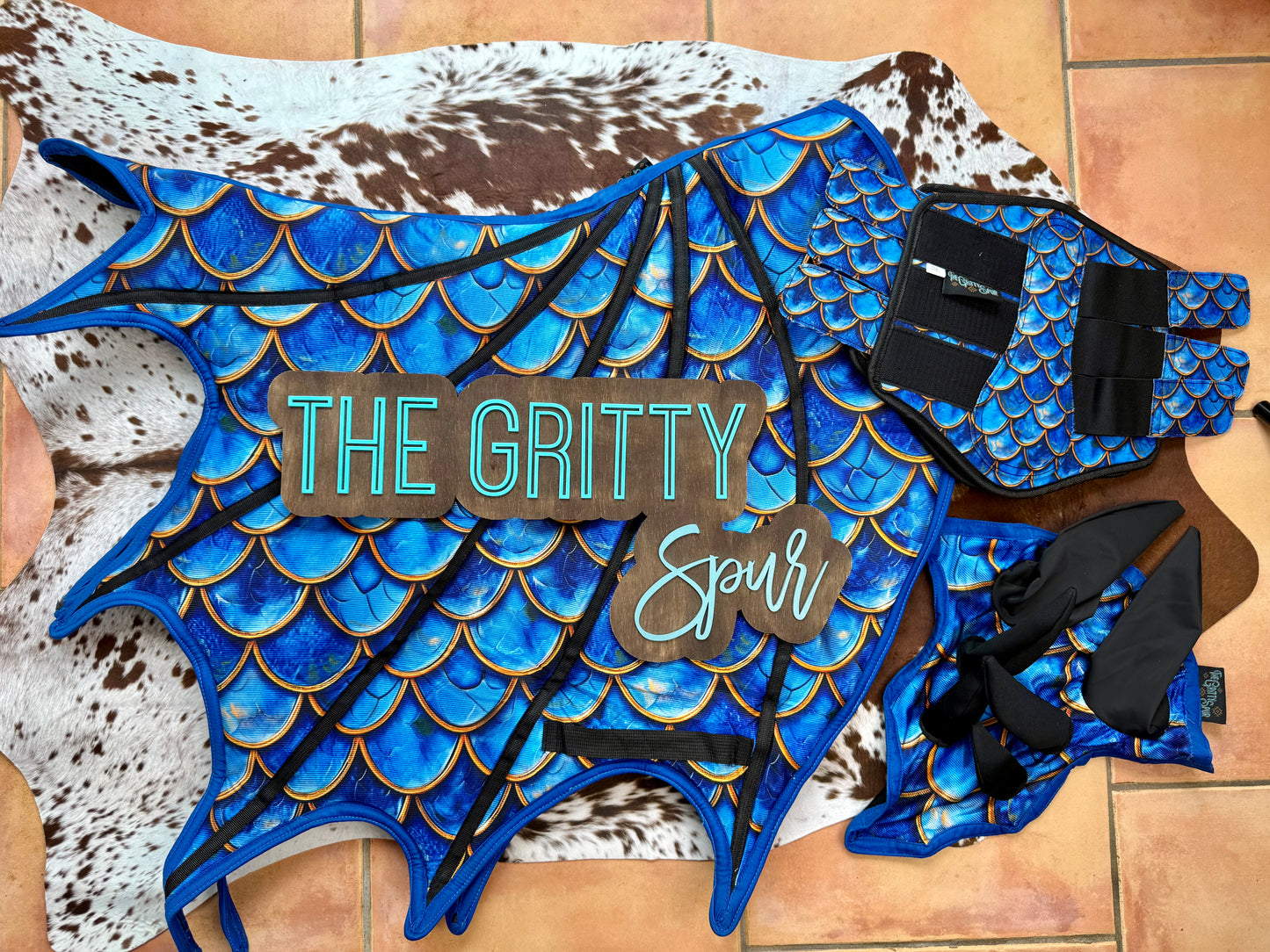 READY TO SHIP- Light Blue Dragon Items