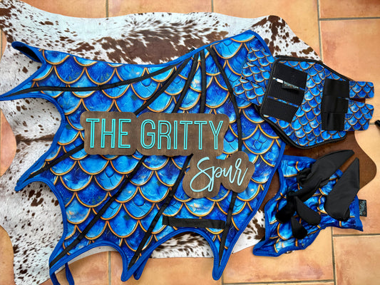 READY TO SHIP- Light Blue Dragon Items