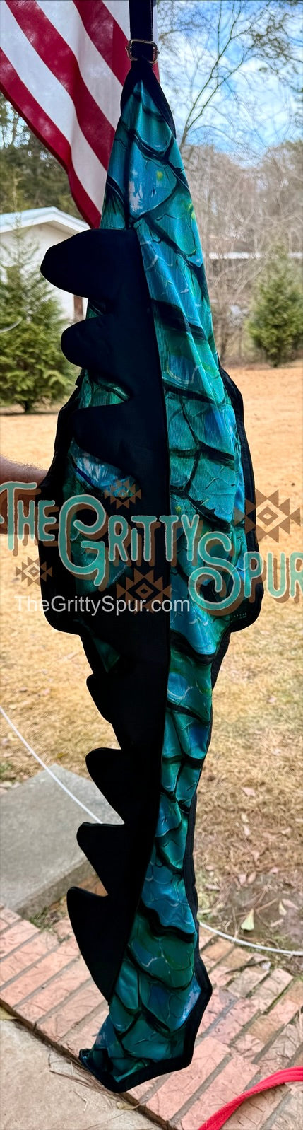 READY TO SHIP- Horse size Dragon Tail many colors inside