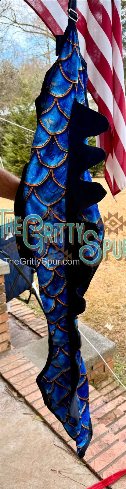 READY TO SHIP- Horse size Dragon Tail many colors inside