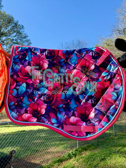 READY TO SHIP- English AP Saddle Pads