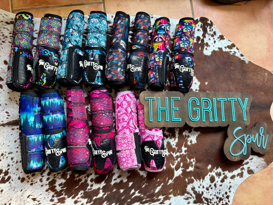 READY TO SHIP- Rubber Heel Sport Boots