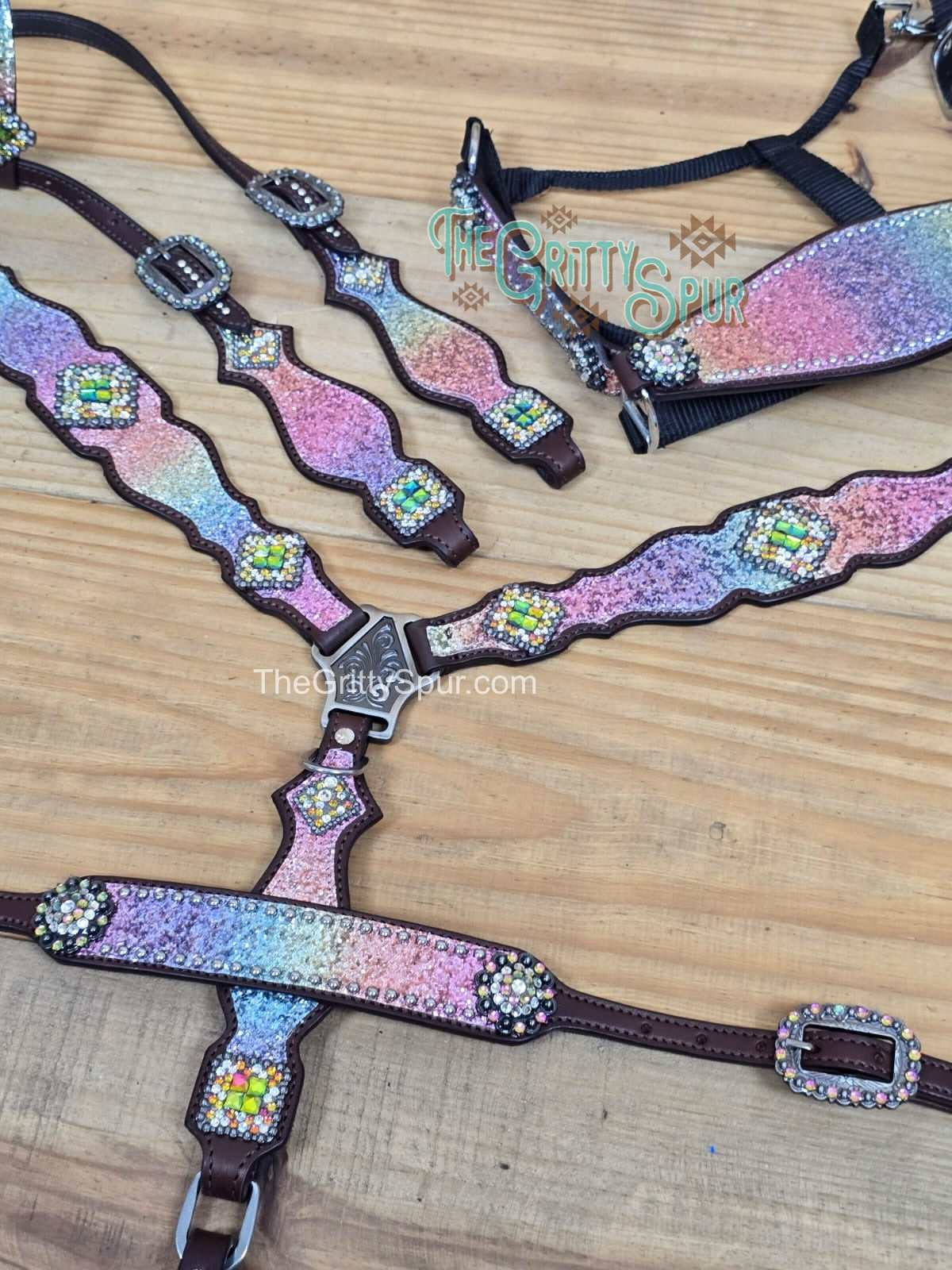 PRE ORDER- Pastel Ombre Glitter Tack Set
