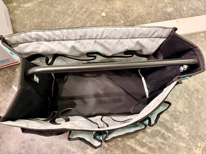 READY TO SHIP- Deluxe grooming tote (several patterns inside)