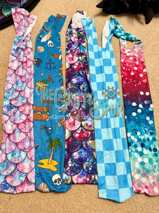 READY TO SHIP- No fringe lyrca tail bags