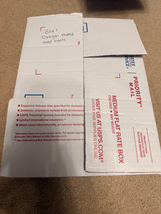 Drawing for BOX 1 (Dragon Theme)