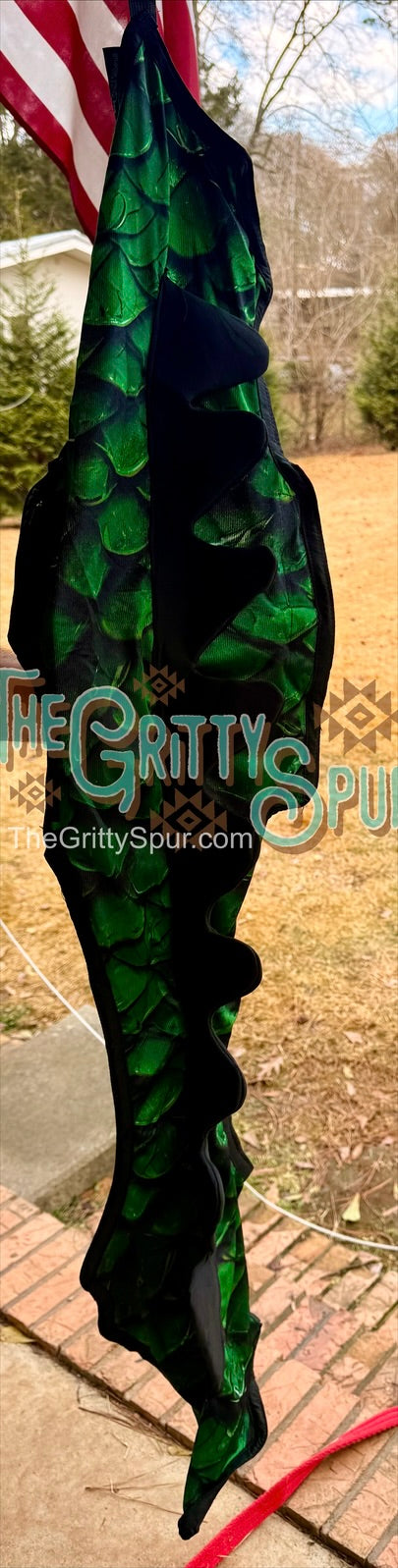 READY TO SHIP- Horse size Dragon Tail many colors inside