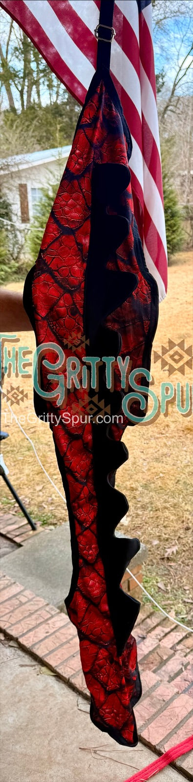 READY TO SHIP- Horse size Dragon Tail many colors inside