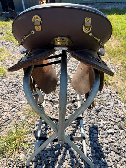 Australian stock saddle company Fox poley saddle