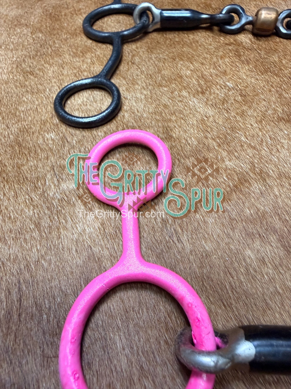 READY TO SHIP- Pattern and colored bits (snaffle and jr cowhorse)