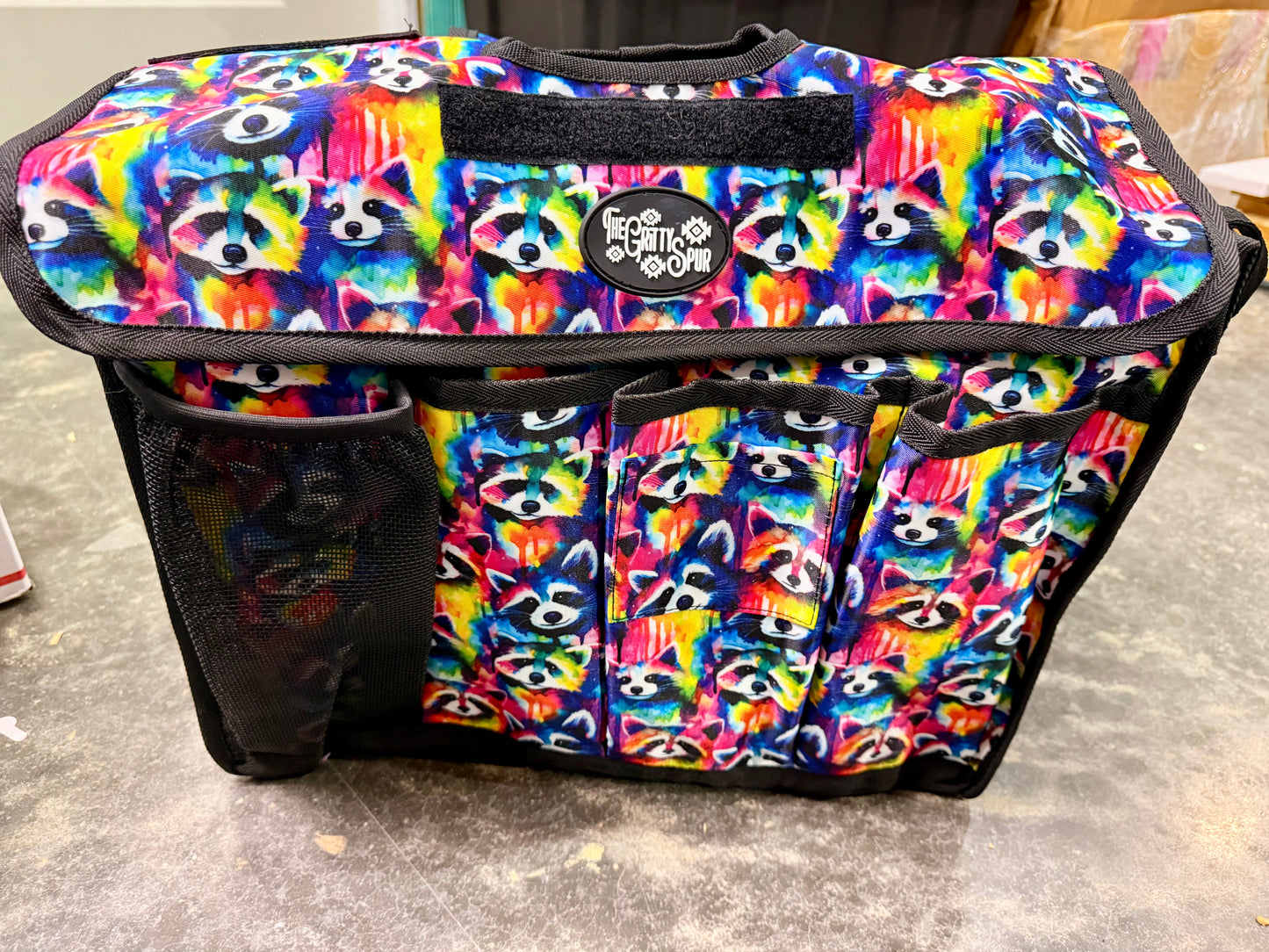 READY TO SHIP- Deluxe grooming tote (several patterns inside)