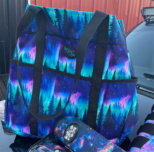 Pre Order- Northern Lights grooming bag