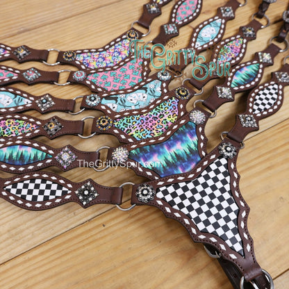 READY TO SHIP- Northern Lights printed tack set