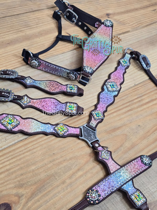 PRE ORDER- Pastel Ombre Glitter Tack Set