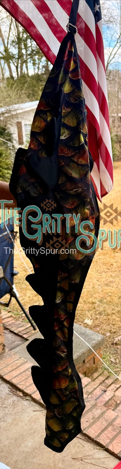 READY TO SHIP- Horse size Dragon Tail many colors inside