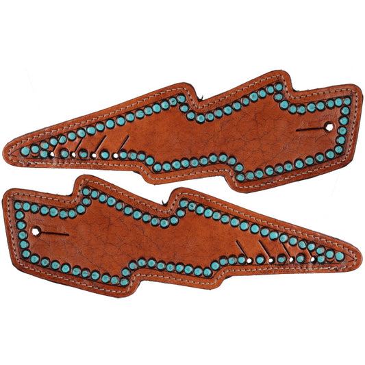 READY TO SHIP- Lightning Teal Spur Strap