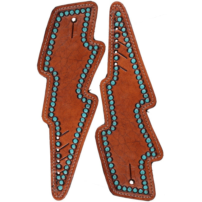 READY TO SHIP- Lightning Teal Spur Strap