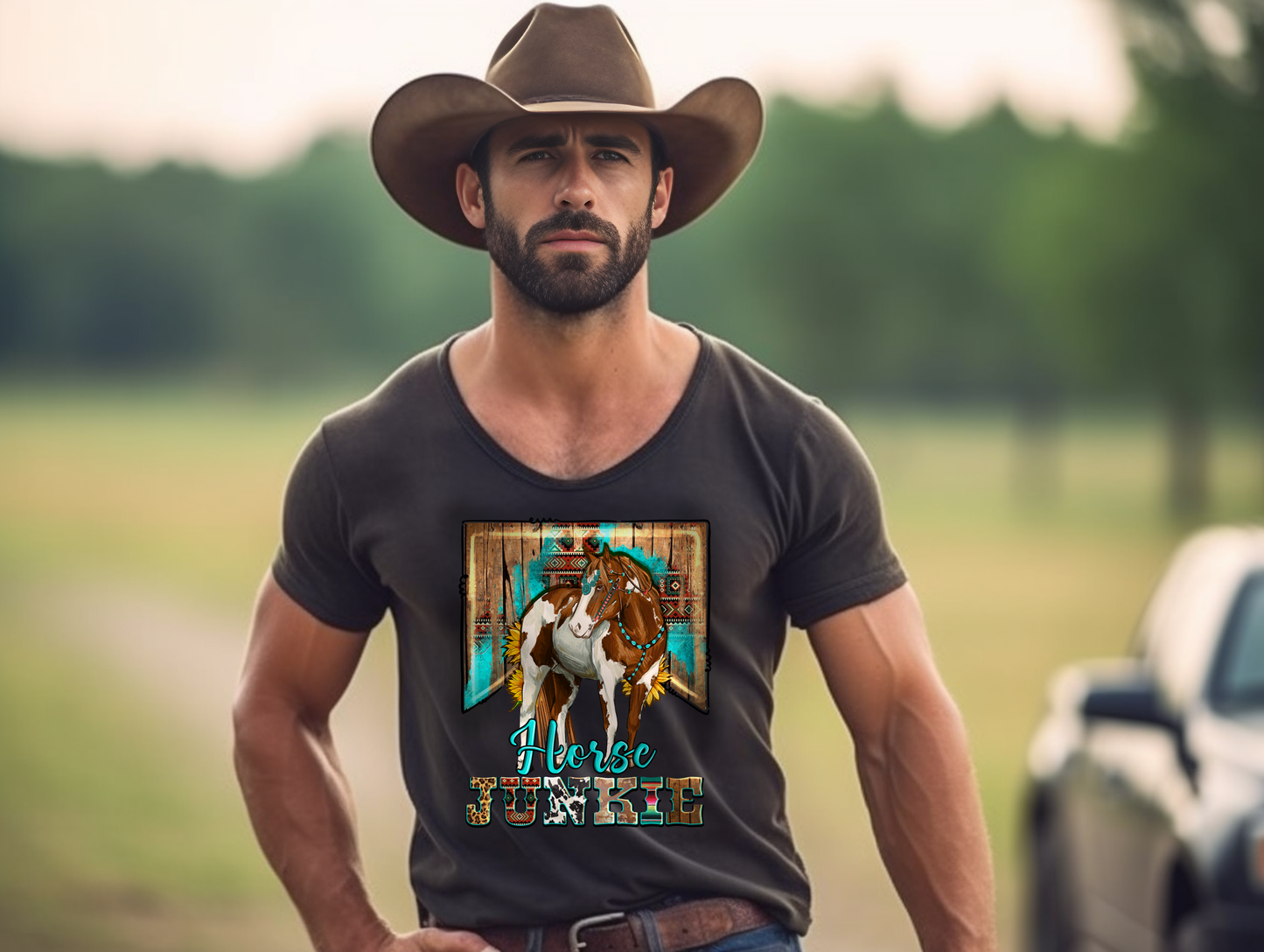 The Gritty Spur Apparel- Horse Junkie