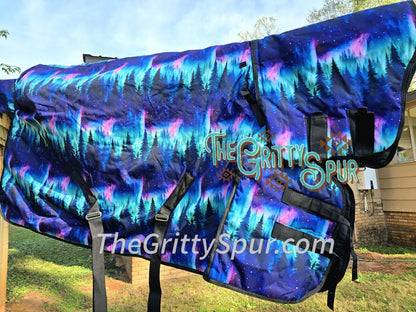 PRE ORDER- NORTHERN LIGHTS Fleece, Sheet and turnout blanket