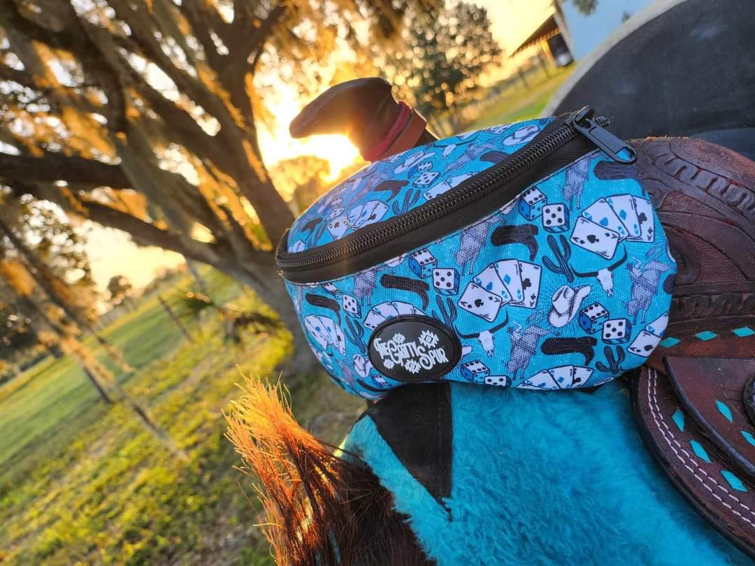 PRE ORDER saddle pouch- ALL DESIGNS INSIDE