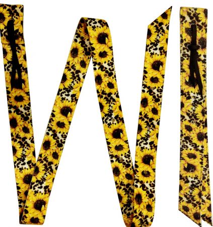 Sunflower cheetah latigo set