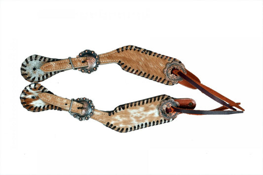 Ladies cowhide spur straps- these match a tack set