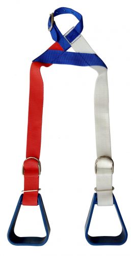 Red white blue buddy stirrups